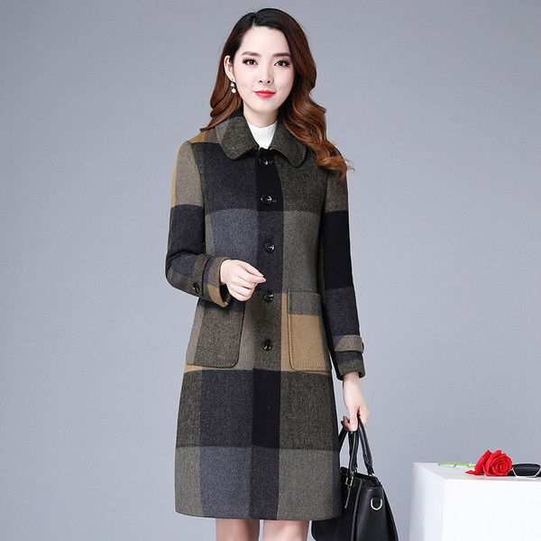 Naiste vabaaja pikk mantel taskutega ja suurustega kuni 4XL