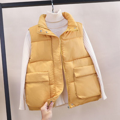 Νέο μοντέλο χειμερινό γιλέκο με φερμουάρ και κουμπιά