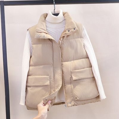 Νέο μοντέλο χειμερινό γιλέκο με φερμουάρ και κουμπιά