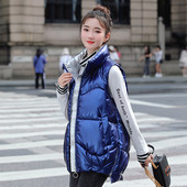 Γυναικείο μοντέρνο γιλέκο με φερμουάρ - ασύμμετρο μοντέλο