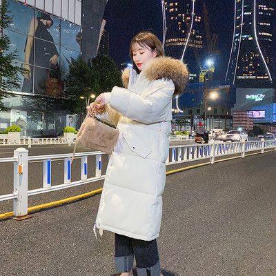 Καθημερινό μακρύ μπουφάν με τσέπη και  κουκούλα