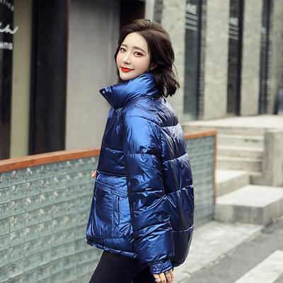 Γυναικείο χειμερινό μοντέρνο μπουφάν - φαρδύ μοντέλο