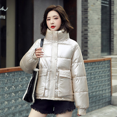 Γυναικείο χειμερινό μοντέρνο μπουφάν - φαρδύ μοντέλο