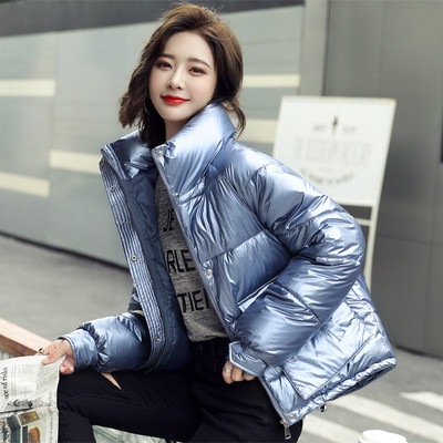 Γυναικείο χειμερινό μοντέρνο μπουφάν - φαρδύ μοντέλο