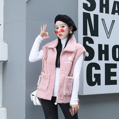 Női pehelymellény zsebekkel