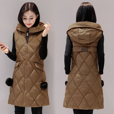 Γυναικείο μοντέρνο γιλέκο με κουκούλα και  τσέπη