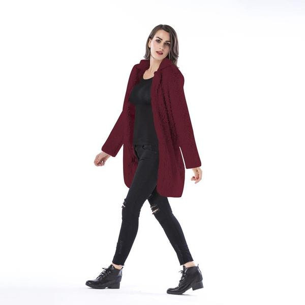 Μακρύ παλτό γυναικείο φθινοπώρου-χειμωνιάτικο