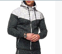 Ανδρική αθλητική μπλούζα με φερμουάρ