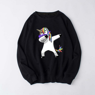 Ανδρική καθημερινή μπλούζα με μονόκερο απλικέ