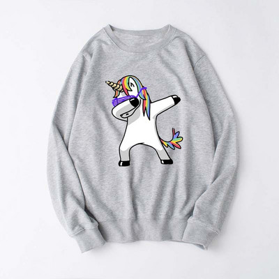 Ανδρική καθημερινή μπλούζα με μονόκερο απλικέ