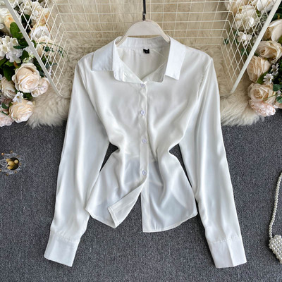 Ženska ležerna košulja s gumbima i klasičnim ovratnikom