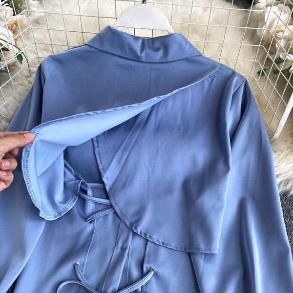 Ženska ležerna košulja s gumbima i klasičnim ovratnikom