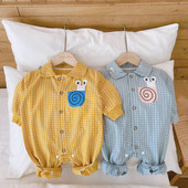 Παιδική ολόσωμη φόρμα  για αγόρια με μακριά μανίκια και απλικέ