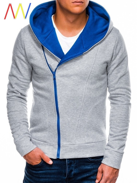 Φθινοπωρινό φούτερ με πλευρική στερέωση και κουκούλα