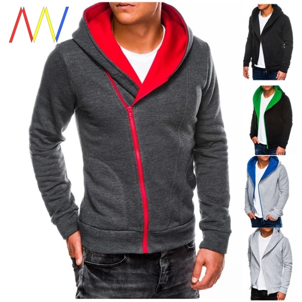 Φθινοπωρινό φούτερ με πλευρική στερέωση και κουκούλα