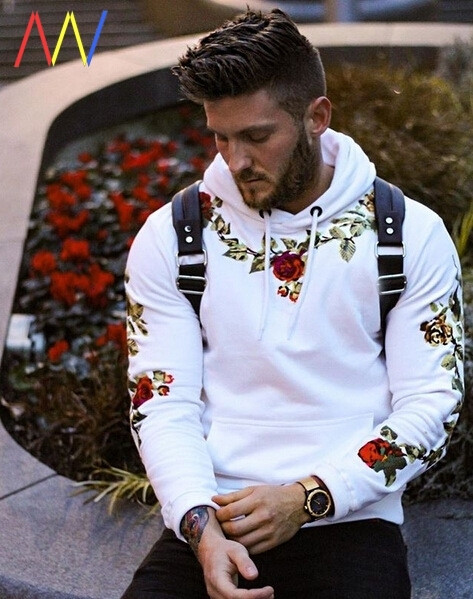 Muška ležerna majica s cvjetnim uzorkom