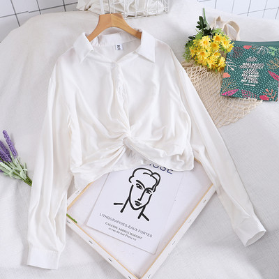 Alkalmi női ing gombos és hosszú ujjú