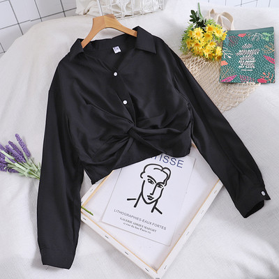 Alkalmi női ing gombos és hosszú ujjú