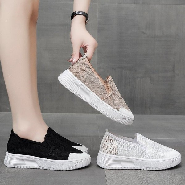 Naiste vabaaja mokassiinid kõrge tallaga