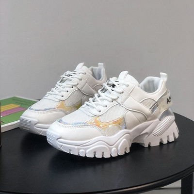 Női alkalmi tornacipő fényes elemmel