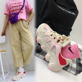 Γγυναικεία casual αθλητικά παπούτσια με τραχιά σόλα