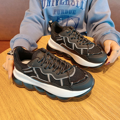 Casual γυναικεία αθλητικά  παπούτσια με πλατφόρμα 5 cm