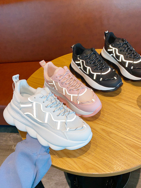 Casual γυναικεία αθλητικά  παπούτσια με πλατφόρμα 5 cm