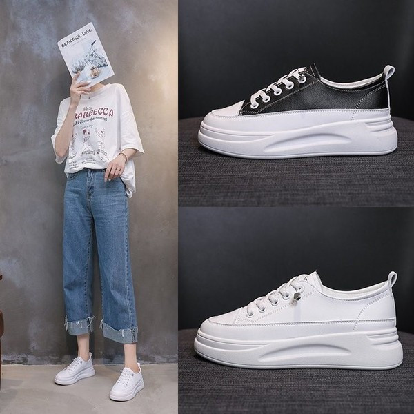 Γυναικεία casual αθλητικά παπούτσια με ψηλή σόλα