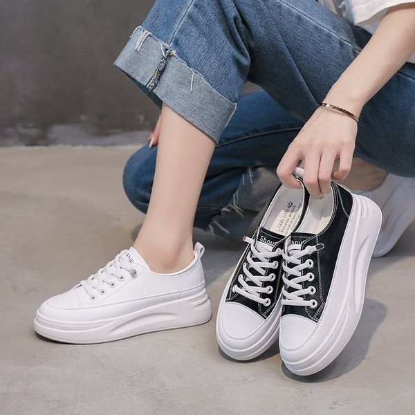 Γυναικεία casual αθλητικά παπούτσια με ψηλή σόλα