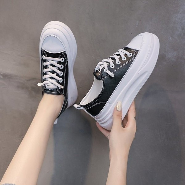 Γυναικεία casual αθλητικά παπούτσια με ψηλή σόλα