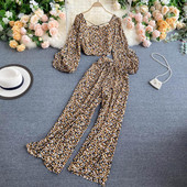 Värviline kaheosaline naiste komplekt