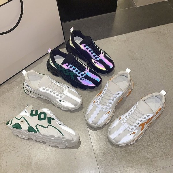 Αθλητικά-casual γυναικεία χρωματιστά  παπούτσια