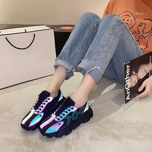 Αθλητικά-casual γυναικεία χρωματιστά  παπούτσια