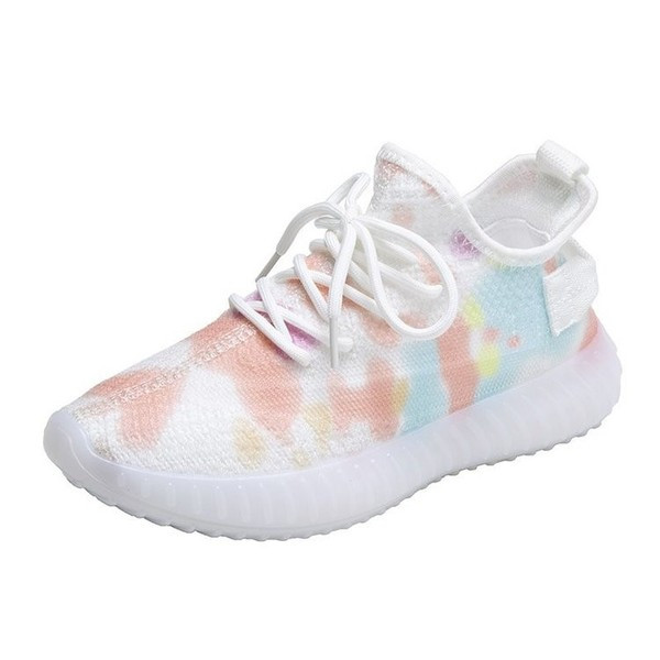 Sport és alkalmi női tornacipő gumi talppal