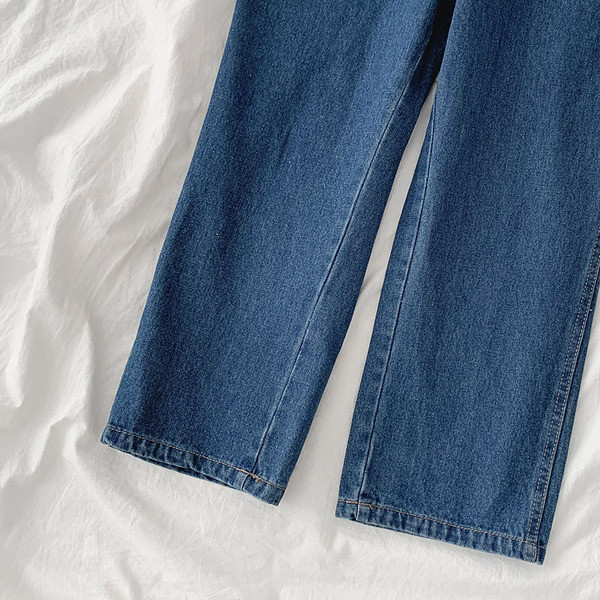 Γυναικείες ολοσωμες  φόρμες τζιν με κουμπιά και τσέπες