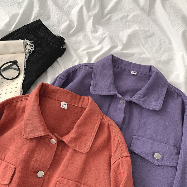 Uus mudel naiste lühike nööpidega jakk