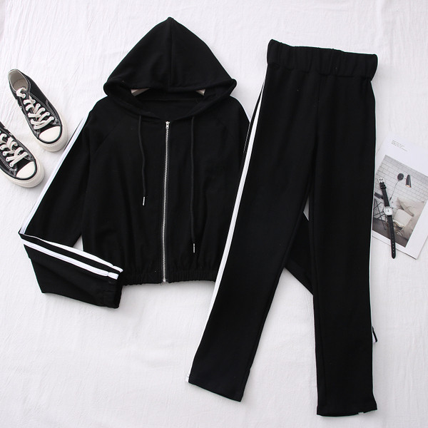 Napi női szett kétrészes pulóver + nadrág