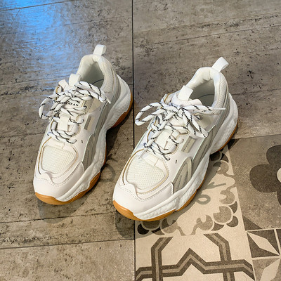 Αθλητικά και καθημερινά γυναικεία παπούτσια με πλατφόρμα 6 cm