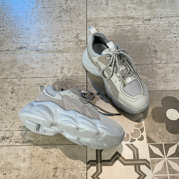 Αθλητικά και καθημερινά γυναικεία  παπούτσια με πλατφόρμα 6 cm