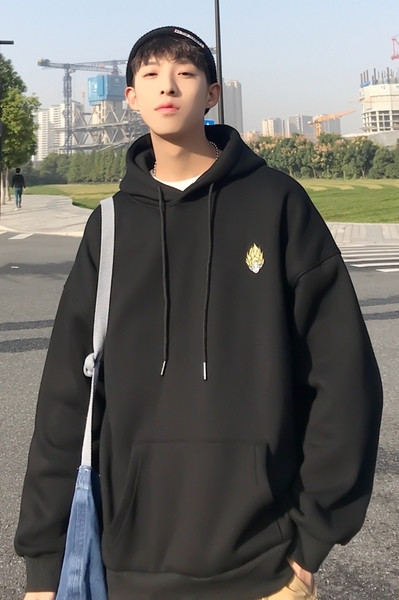 Široki muški sweatshirt s kapuljačom