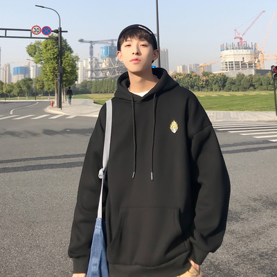 Široki muški sweatshirt s kapuljačom