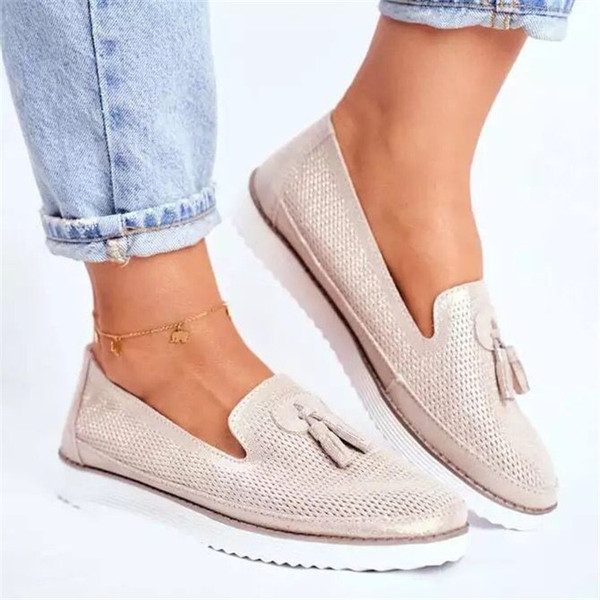 Νέο μοντέλο casual παπούτσια  με φούντα - μεγάλα μεγέθη