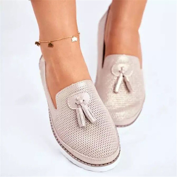 Νέο μοντέλο casual παπούτσια  με φούντα - μεγάλα μεγέθη