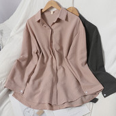 Ženska ležerna košulja s klasičnim ovratnikom