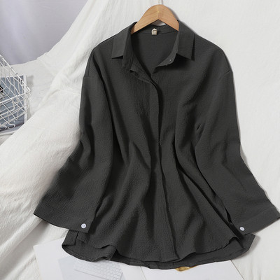 Ženska ležerna košulja s klasičnim ovratnikom