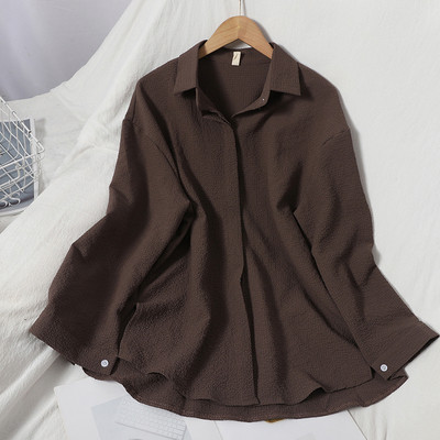 Ženska ležerna košulja s klasičnim ovratnikom