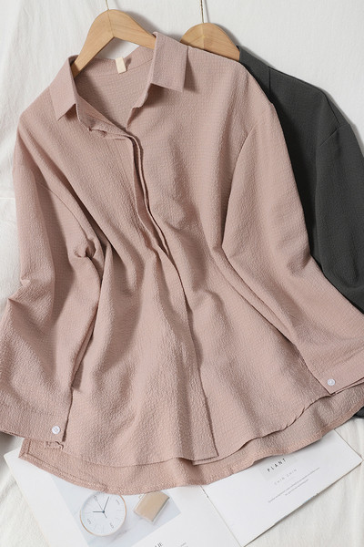 Ženska ležerna košulja s klasičnim ovratnikom