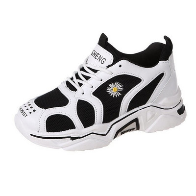 Γυναικεία casual αθλητικά παπούτσια με χρωματιστό κέντημα