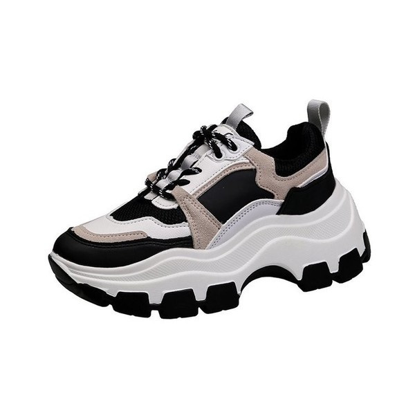 Γυναικεία μοντέρνα αθλητικά παπούτσια με ψηλή σόλα