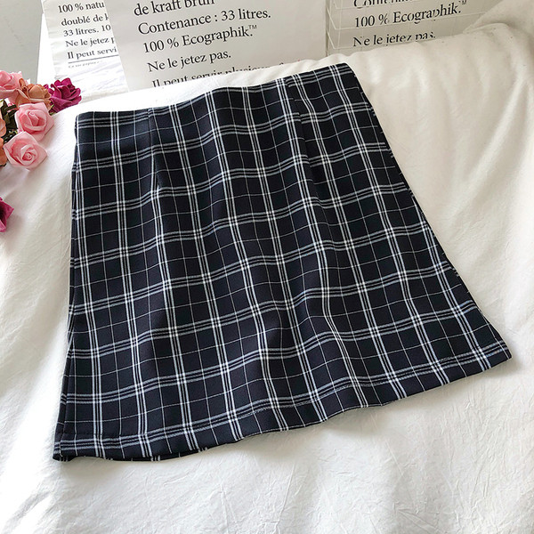 Καρό γυναικείο σετ από δύο μέρη